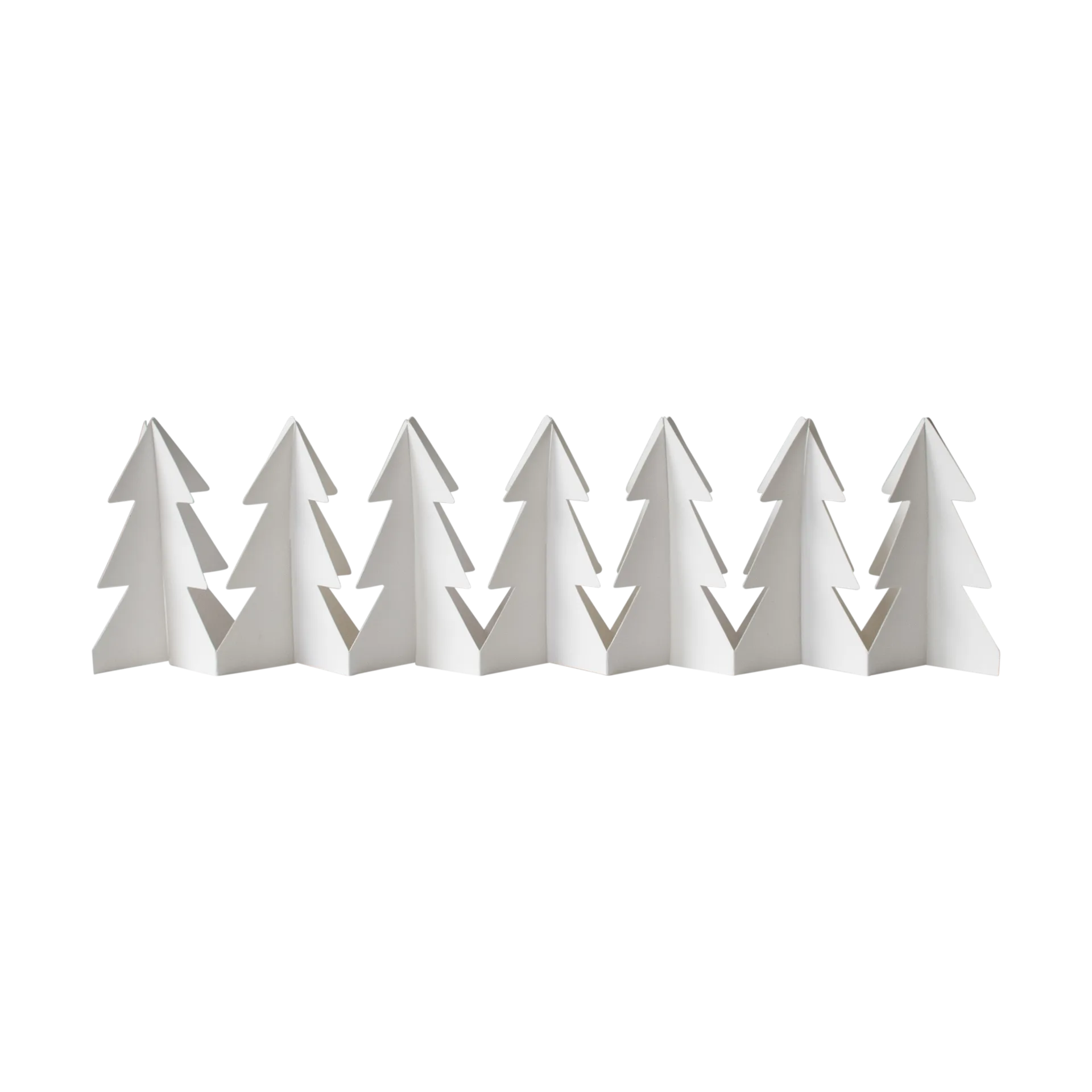 Decoración Tree in a row 60 cm, Blanco, 7x60 cm DBKD