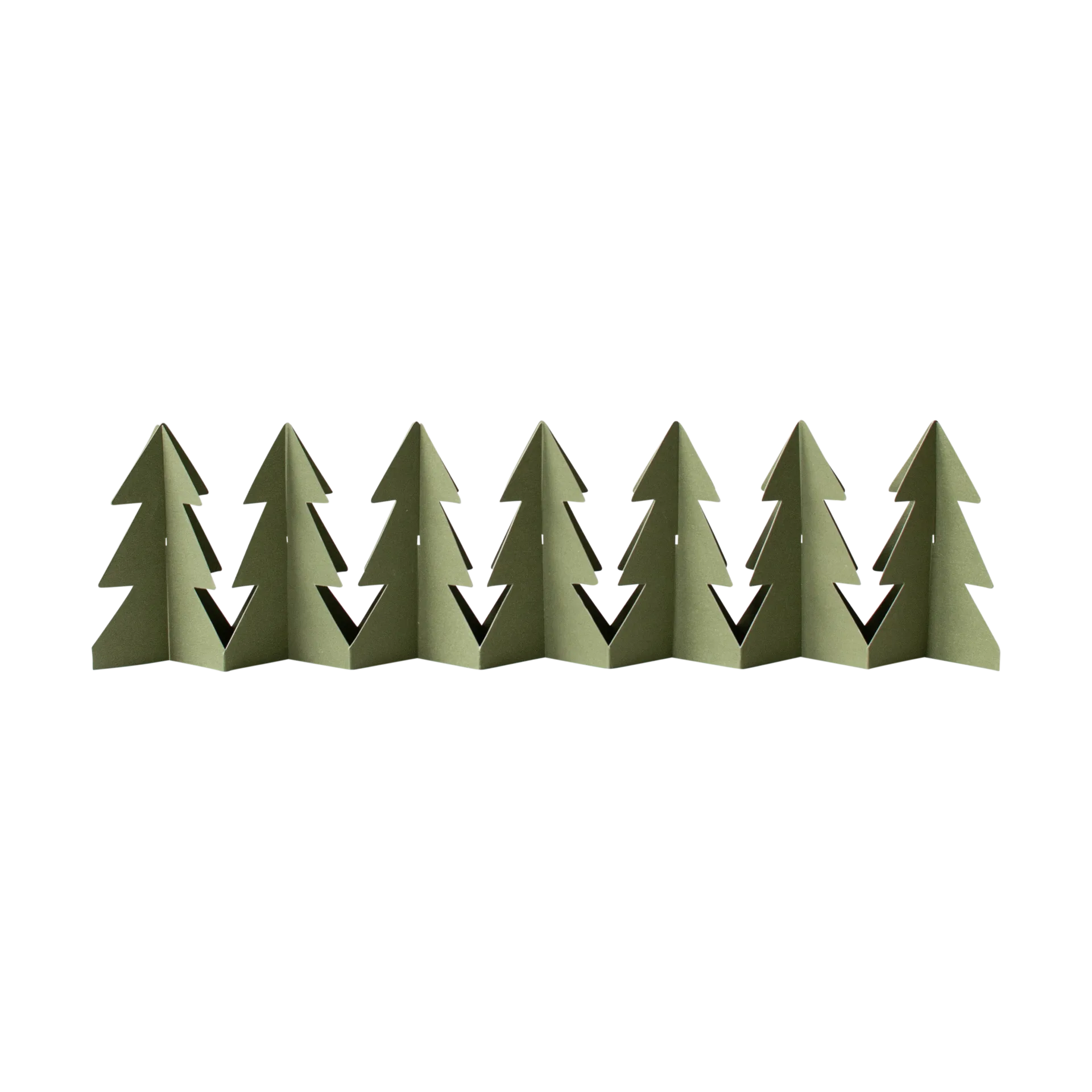 Decoración Tree in a row 60 cm, Verde, 7x60 cm DBKD