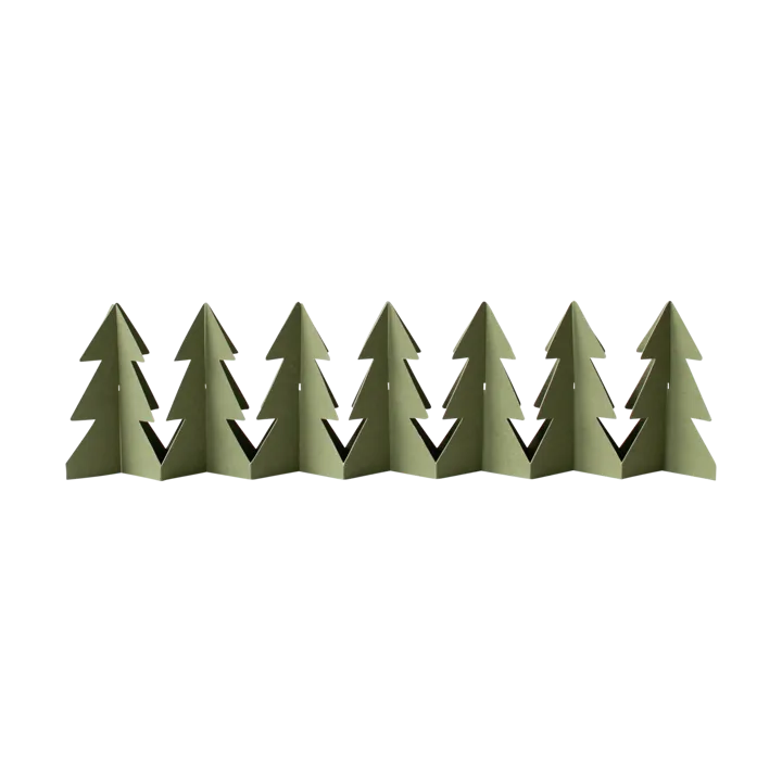 Decoración Tree in a row 60 cm - Verde, 7x60 cm - DBKD