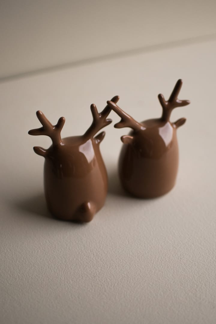 Deer twins 2 piezas, Nougat brillante DBKD