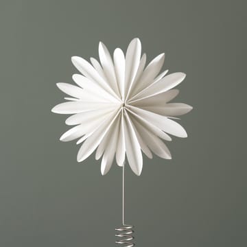 Estrella para árbol navidad Tree tops flower - White - DBKD