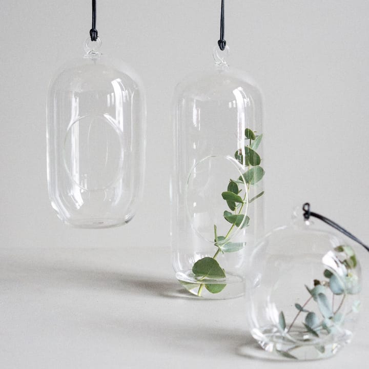 Florero de cristal colgante DBKD Ø11 cm, large DBKD