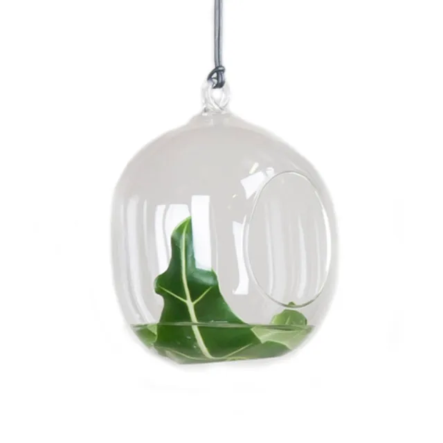 Florero de cristal colgante DBKD Ø11 cm, small DBKD