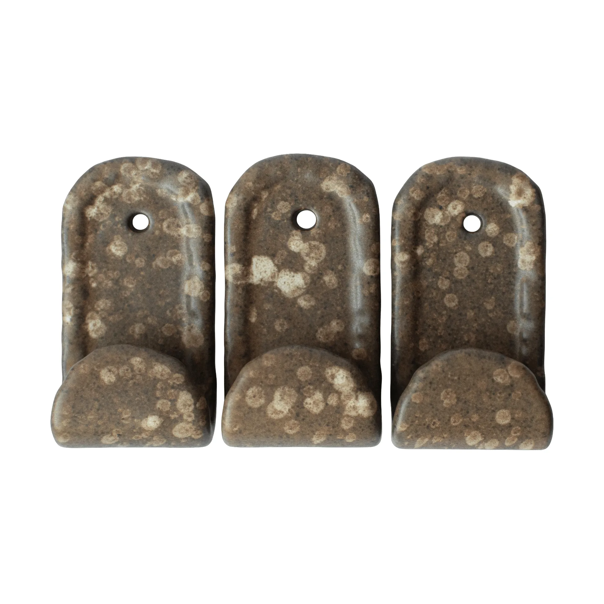 Ganchos Hook, 3-pack, Brown dot DBKD