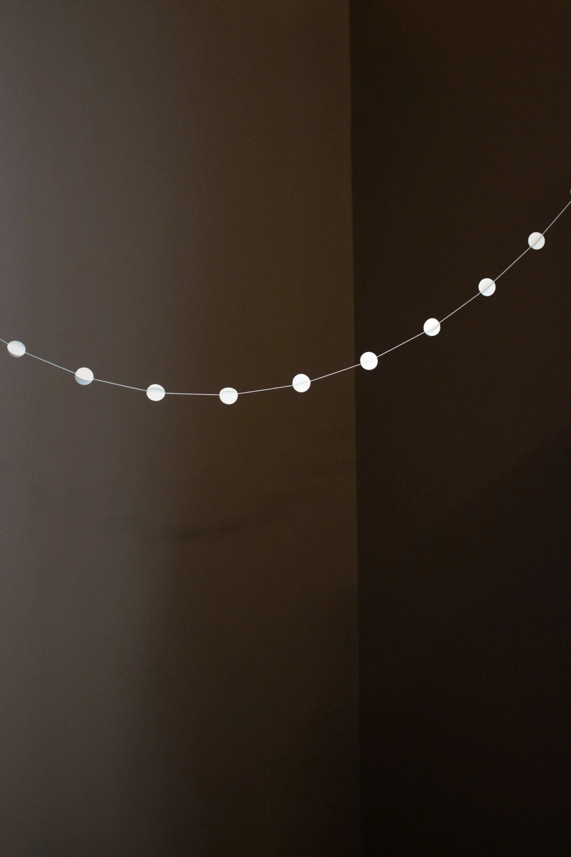 Guirnalda Garland cirkel, White DBKD