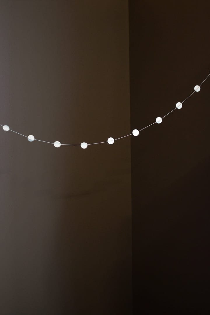Guirnalda Garland cirkel, White DBKD