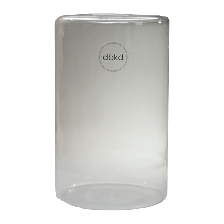 Jarrón de vidrio Clean humo - grande - DBKD