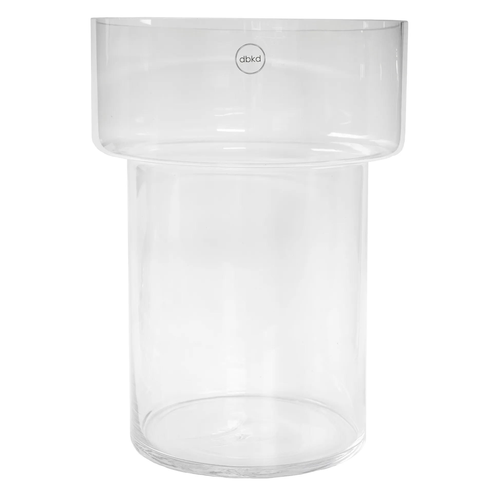 Jarrón de vidrio Keeper 30 cm, Clear DBKD
