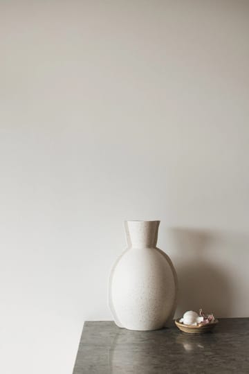 Jarrón Edge altura 30 cm - Creme dot - DBKD