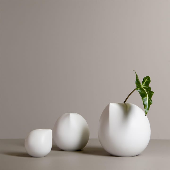 Jarrón Nib blanco, mediano DBKD