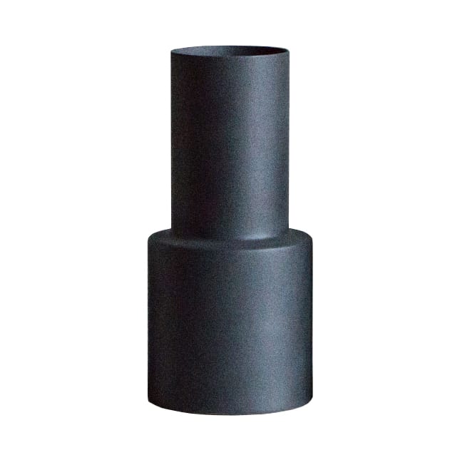 Jarrón Oblong cast iron (negro) - large, 30 cm - DBKD