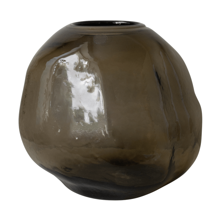 Jarrón Pebble marrón - Grande Ø28 cm - DBKD