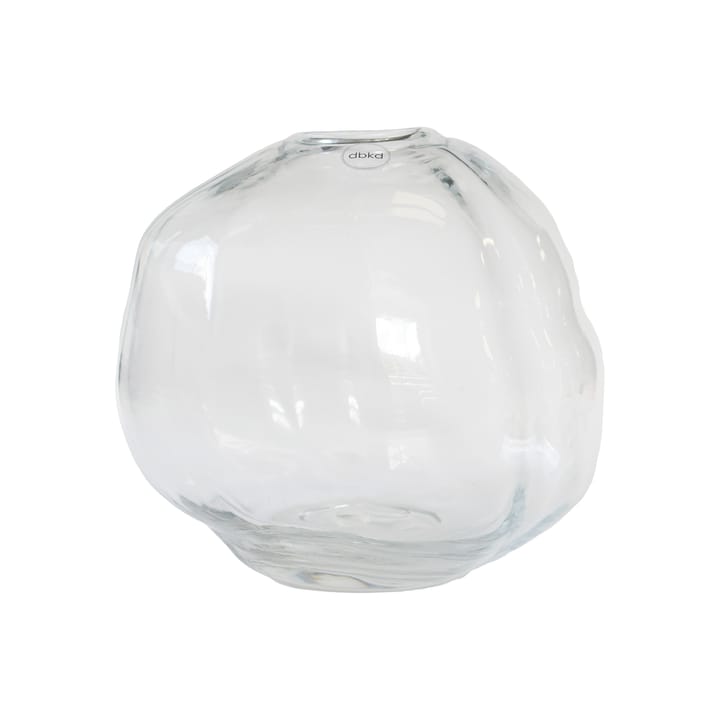 Jarrón Pebble transparente - pequeño Ø20 cm - DBKD