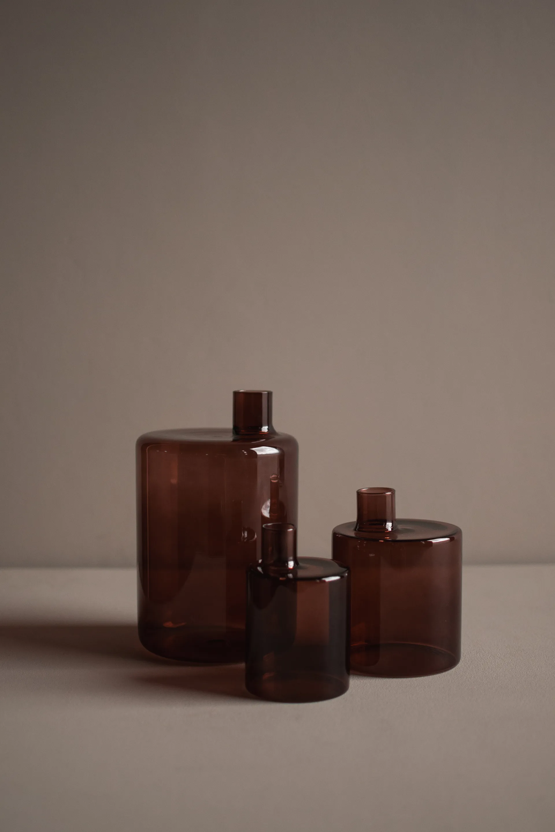 Jarrón Pipe 21 cm, Dark red DBKD