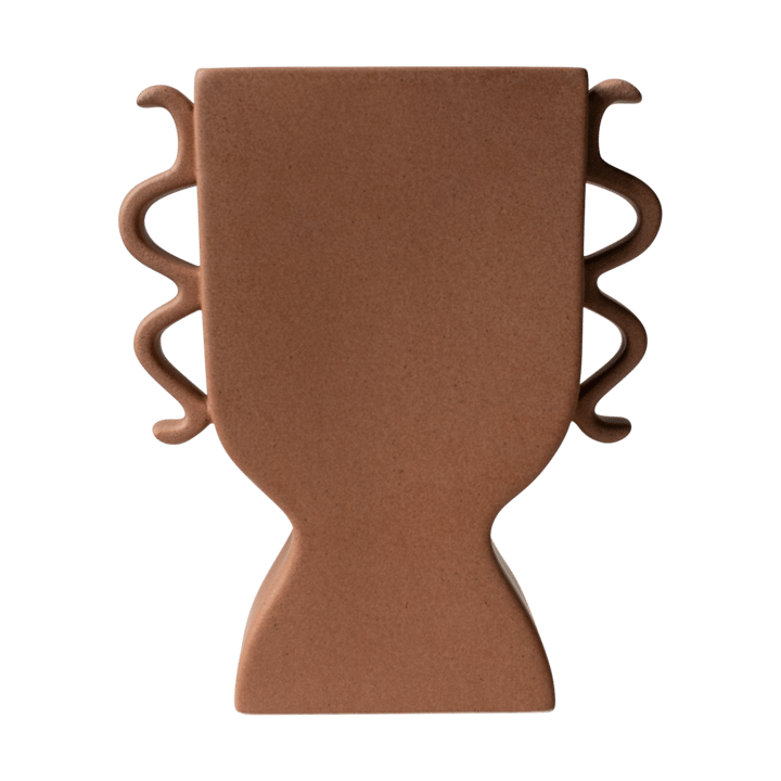 Jarrón plano 25 cm - Terracota - DBKD