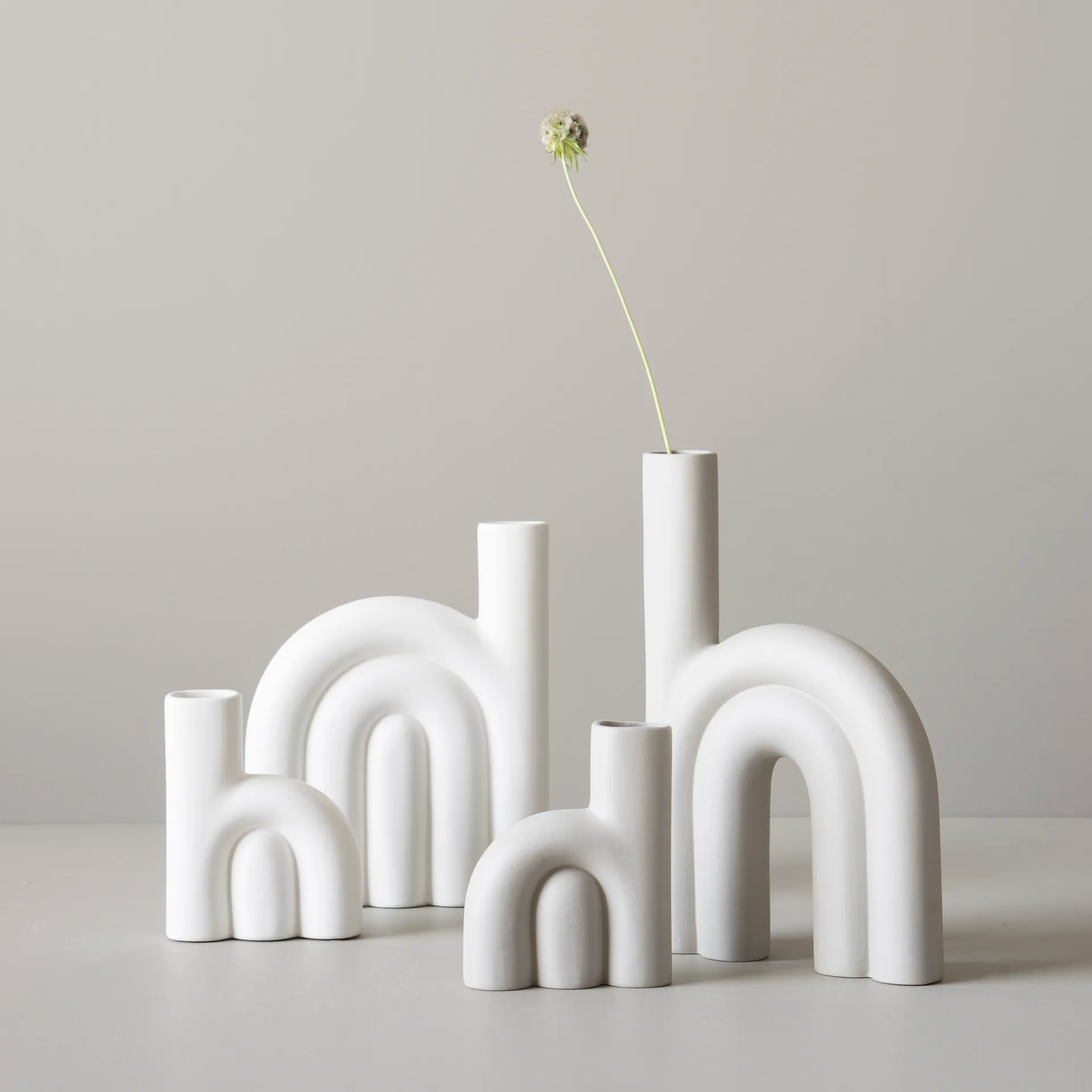 Jarrón Rope mediano, White DBKD