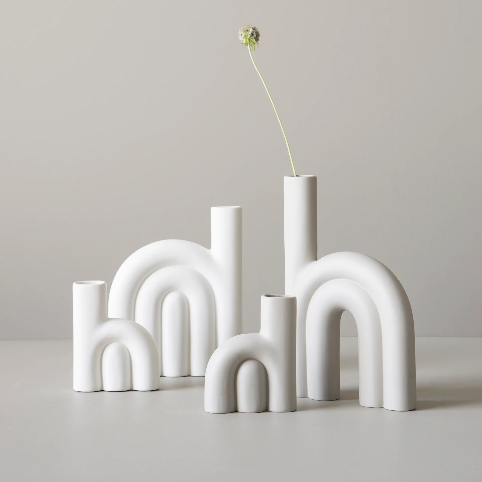 Jarrón Rope small, White DBKD