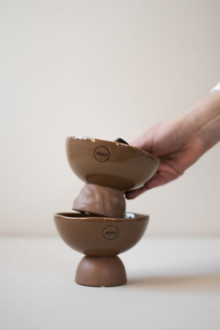 Maceta Base Irregular S Ø12 cm, Turrón DBKD