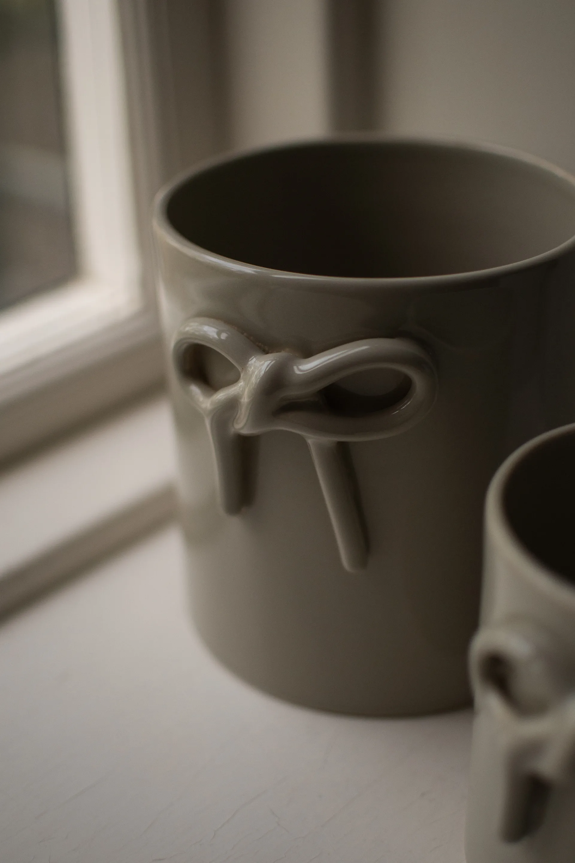 Maceta Bow Ø14 cm, Shiny mole DBKD