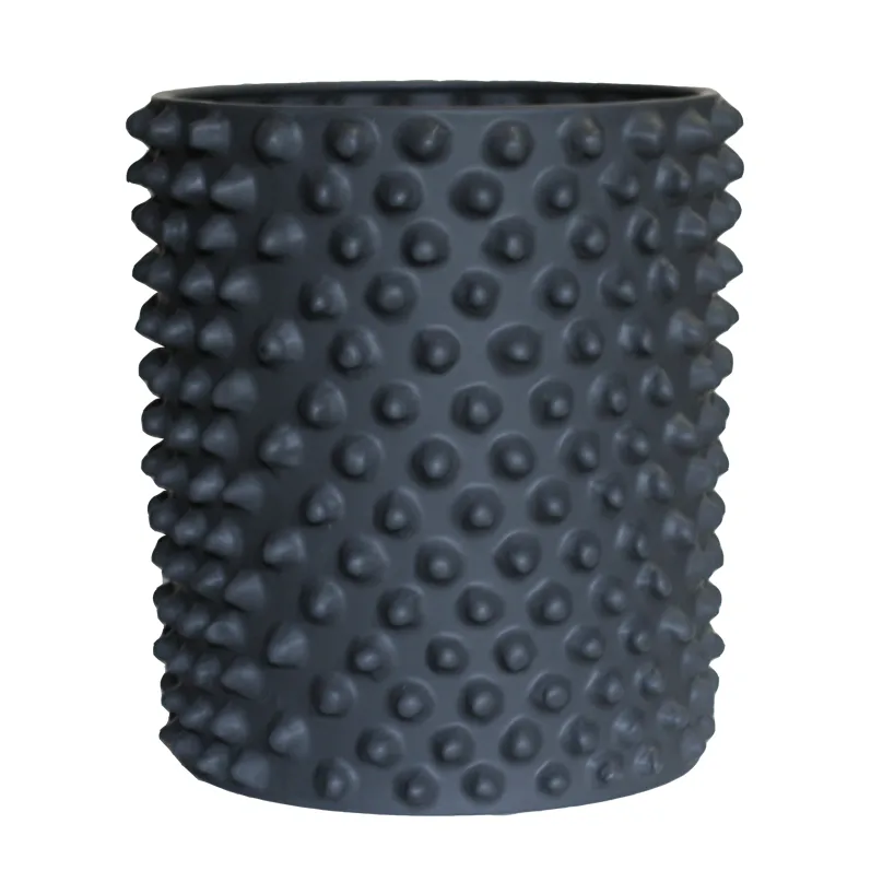 Maceta Cloudy, gris oscuro, grande DBKD