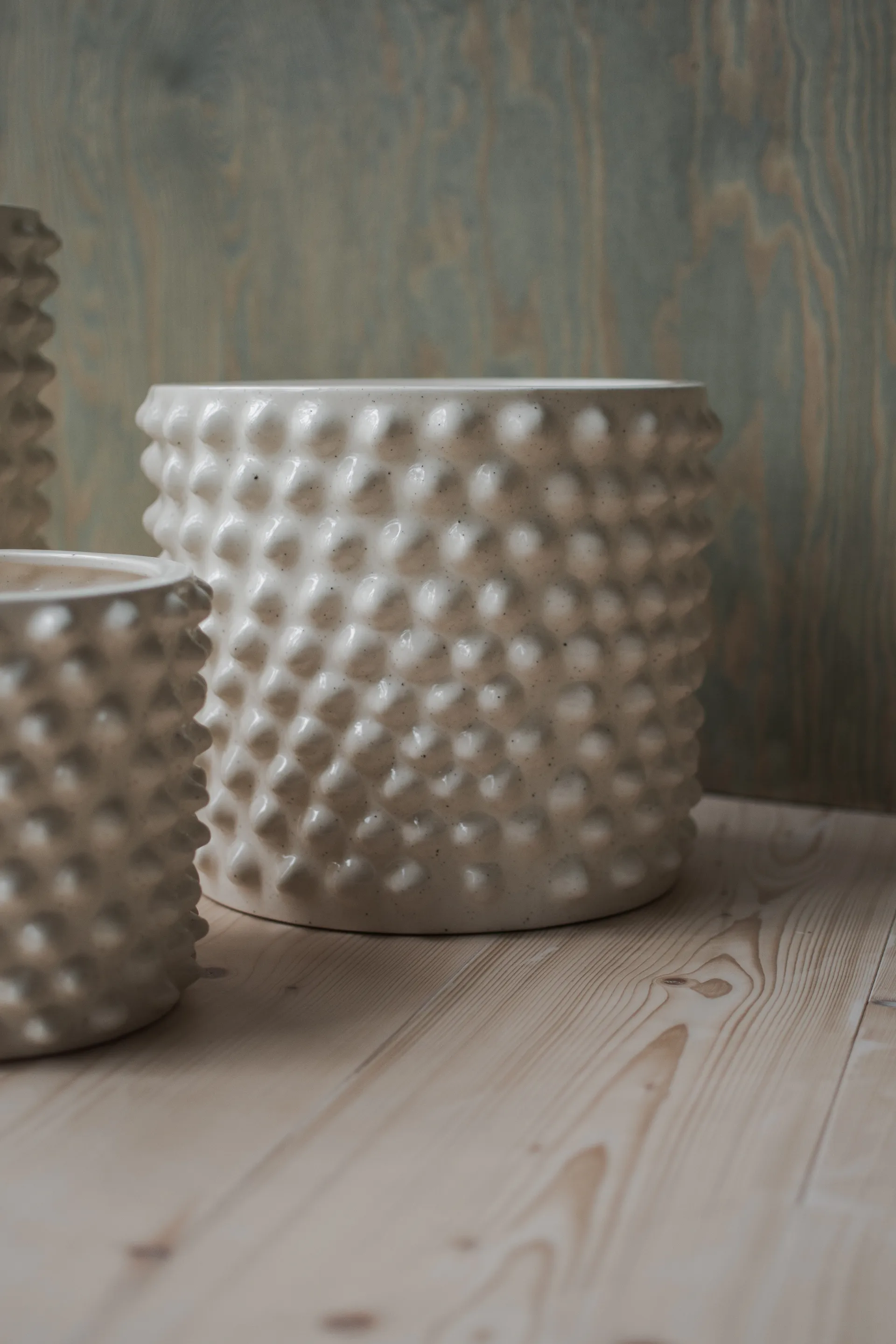 Maceta Cloudy vanilla, Medium Ø30 cm DBKD