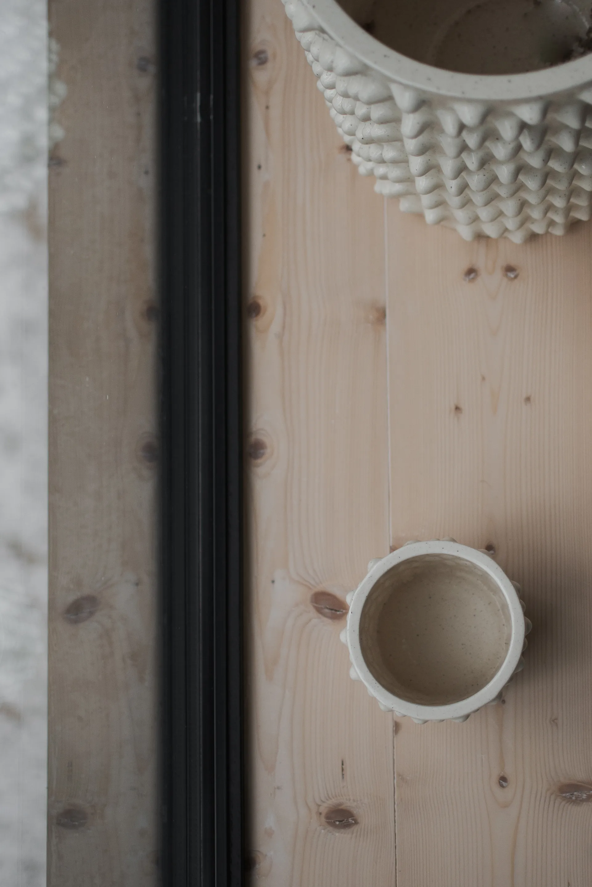 Maceta Cloudy vanilla, Mini Ø15 cm DBKD