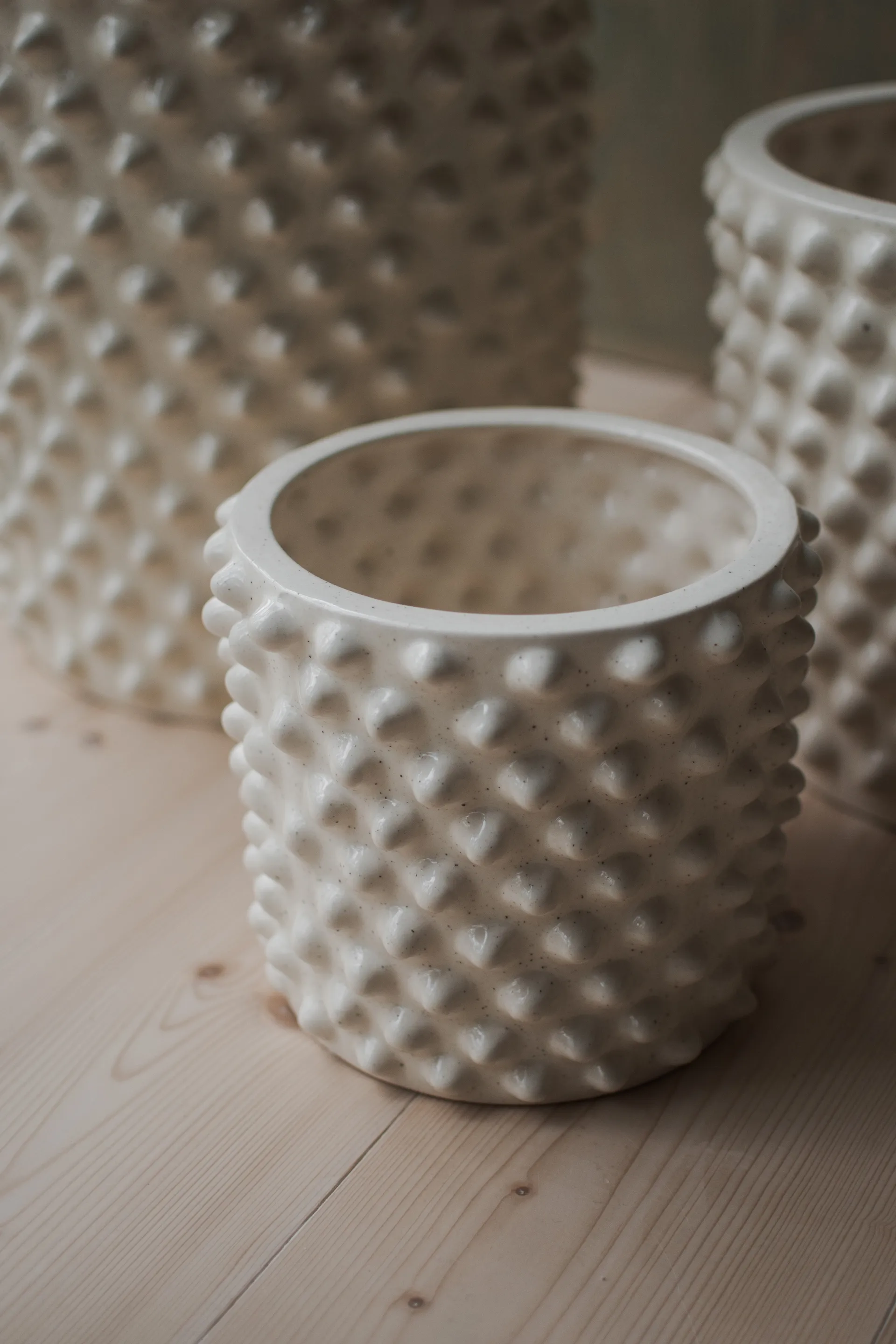 Maceta Cloudy vanilla, Small Ø21 cm DBKD