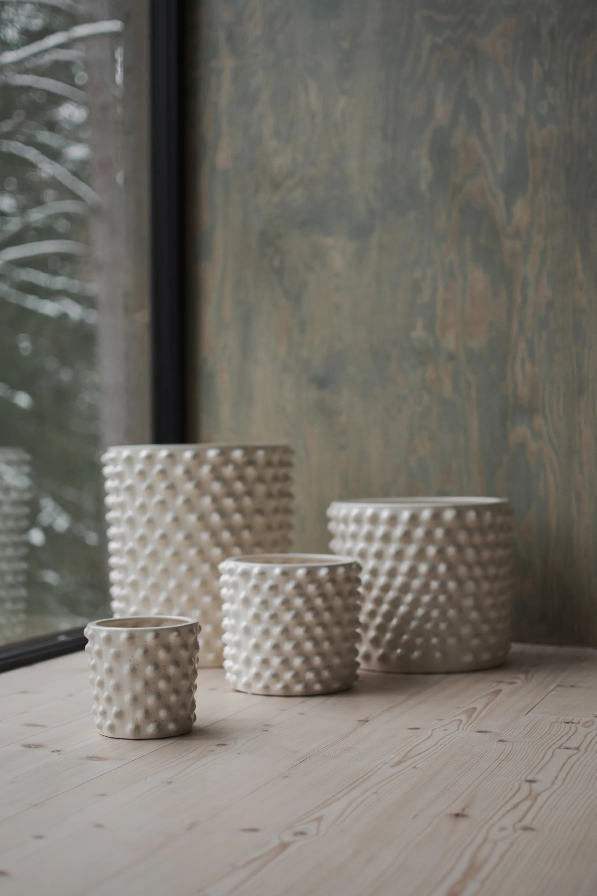 Maceta Cloudy vanilla, Small Ø21 cm DBKD