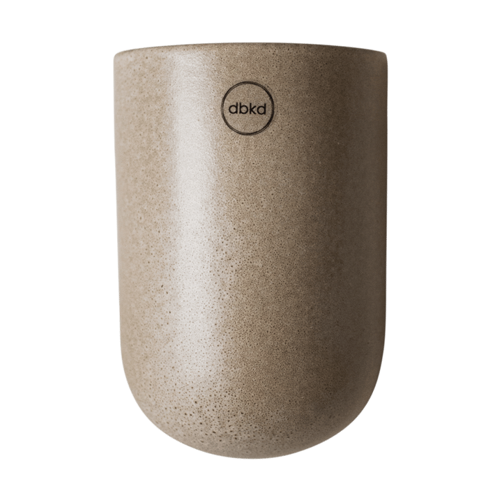 Maceta colgante Cut beige  - Mediano 15 cm - DBKD