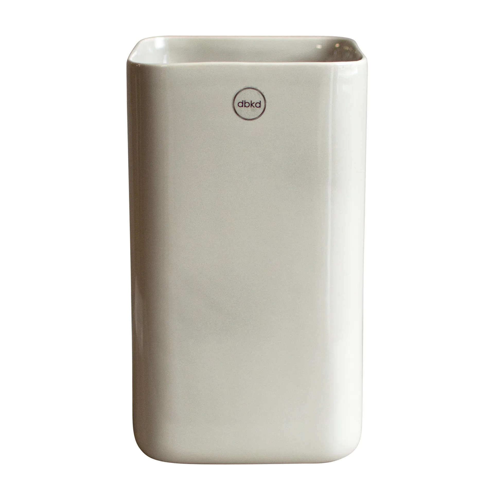 Maceta Cube large Ø13 cm, Shiny mole DBKD