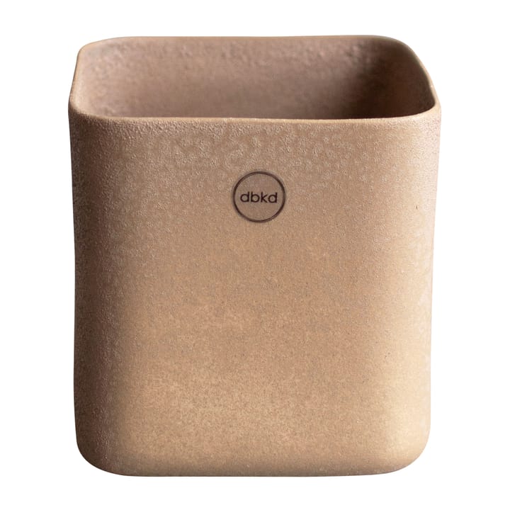 Maceta Cube small Ø13 cm - Sand - DBKD