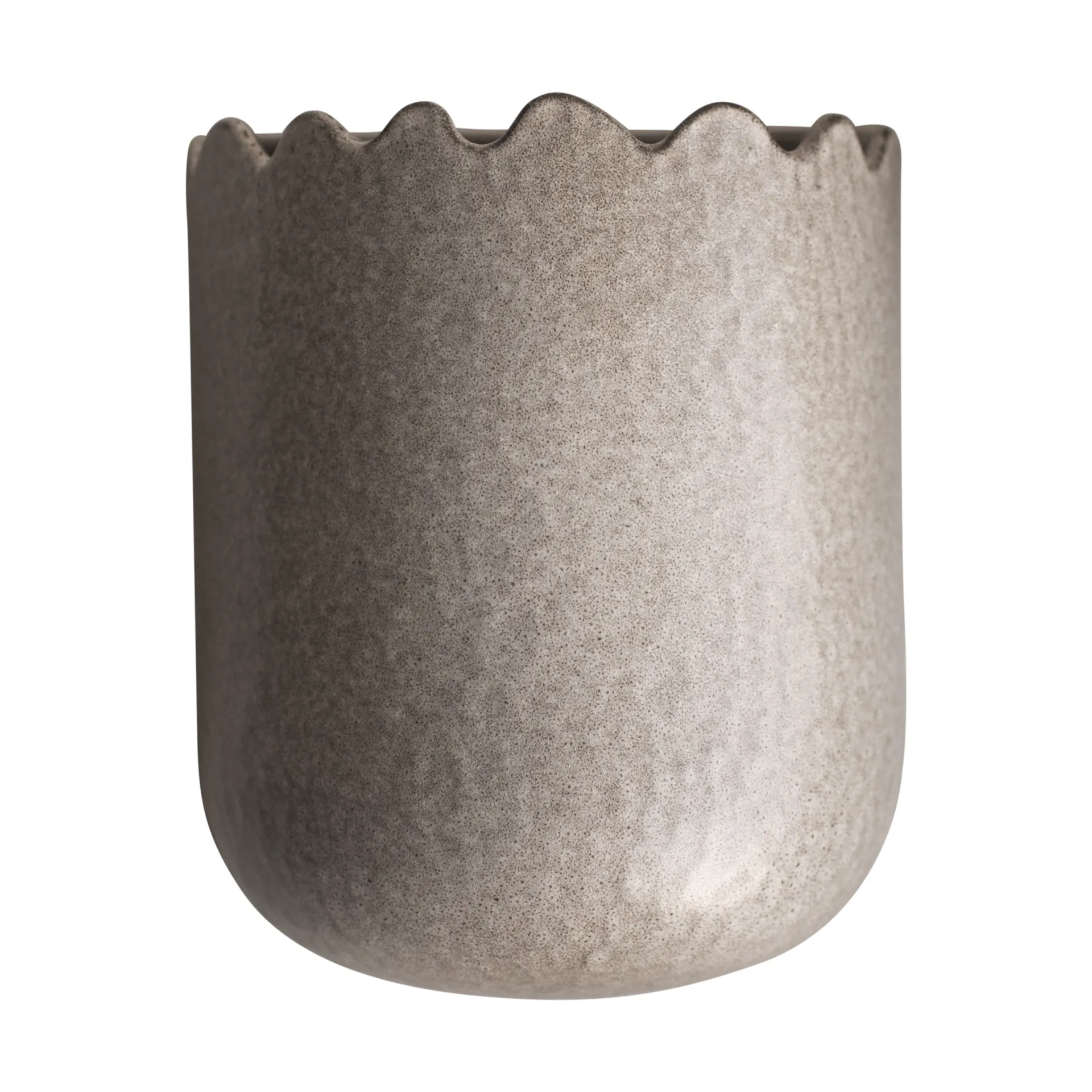 Maceta de pared Flowery 19 cm, Beige DBKD