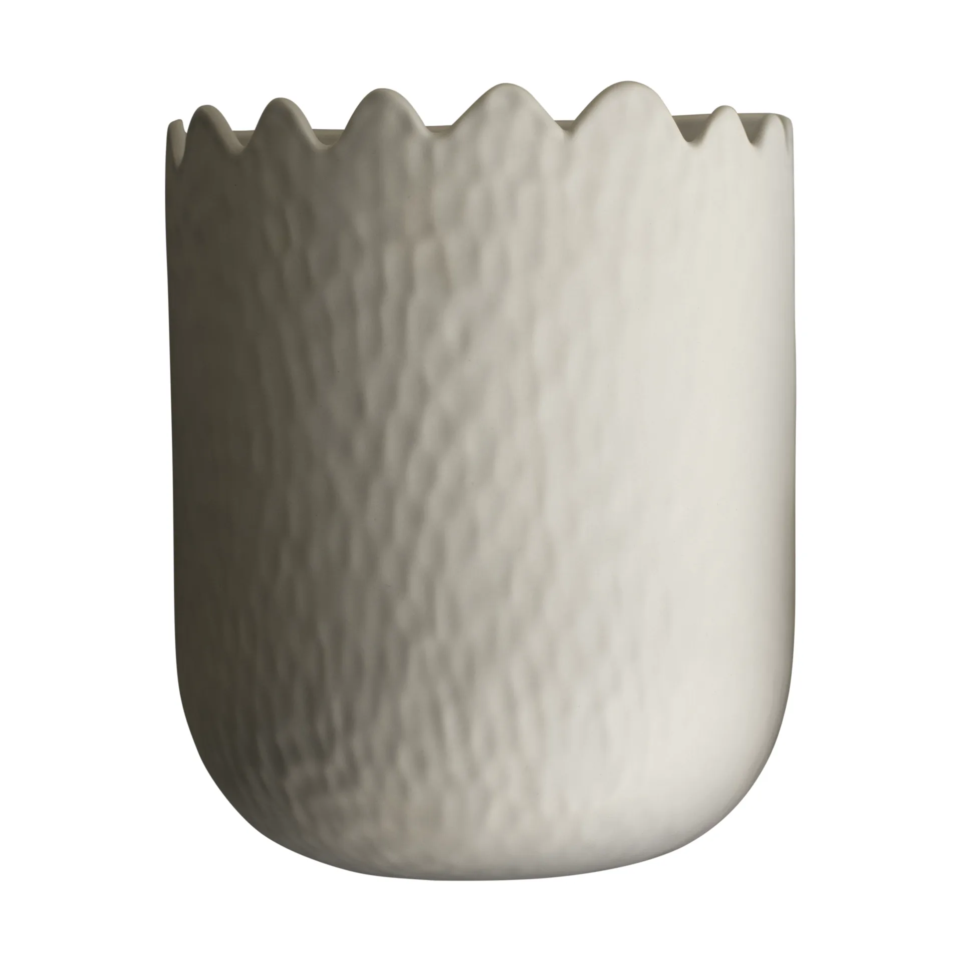 Maceta de pared Flowery 24 cm, Creme DBKD