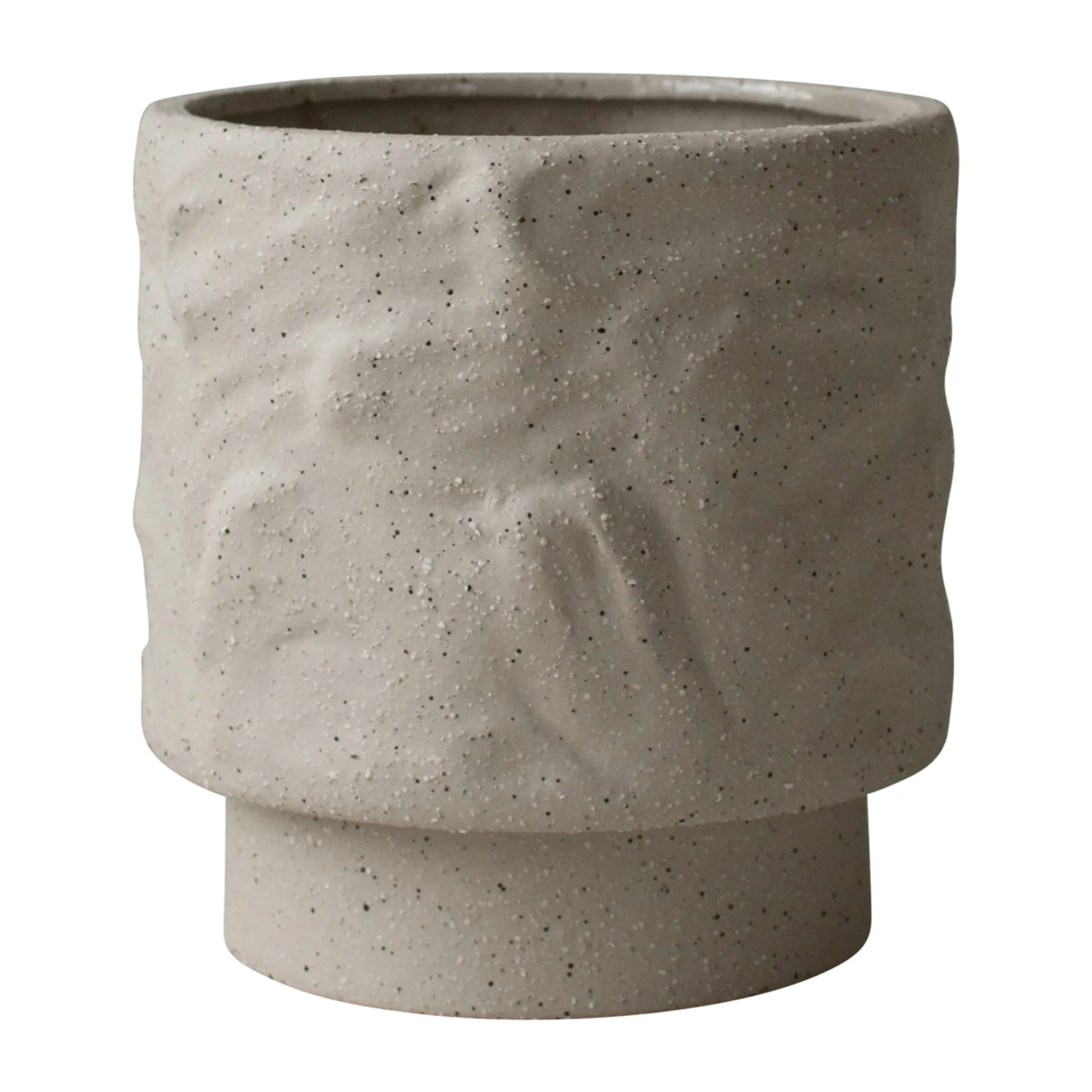 Maceta Flow Ø15 cm, Sand DBKD