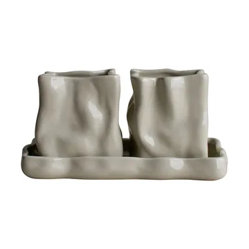Maceta Herb 3 piezas - Creme - DBKD