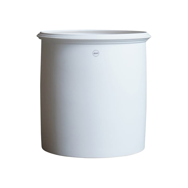 Maceta Kruset blanco mate - XL Ø34 cm - DBKD