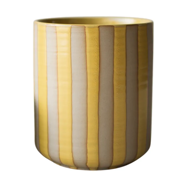 Maceta Line Ø14x16 cm - Yellow - DBKD