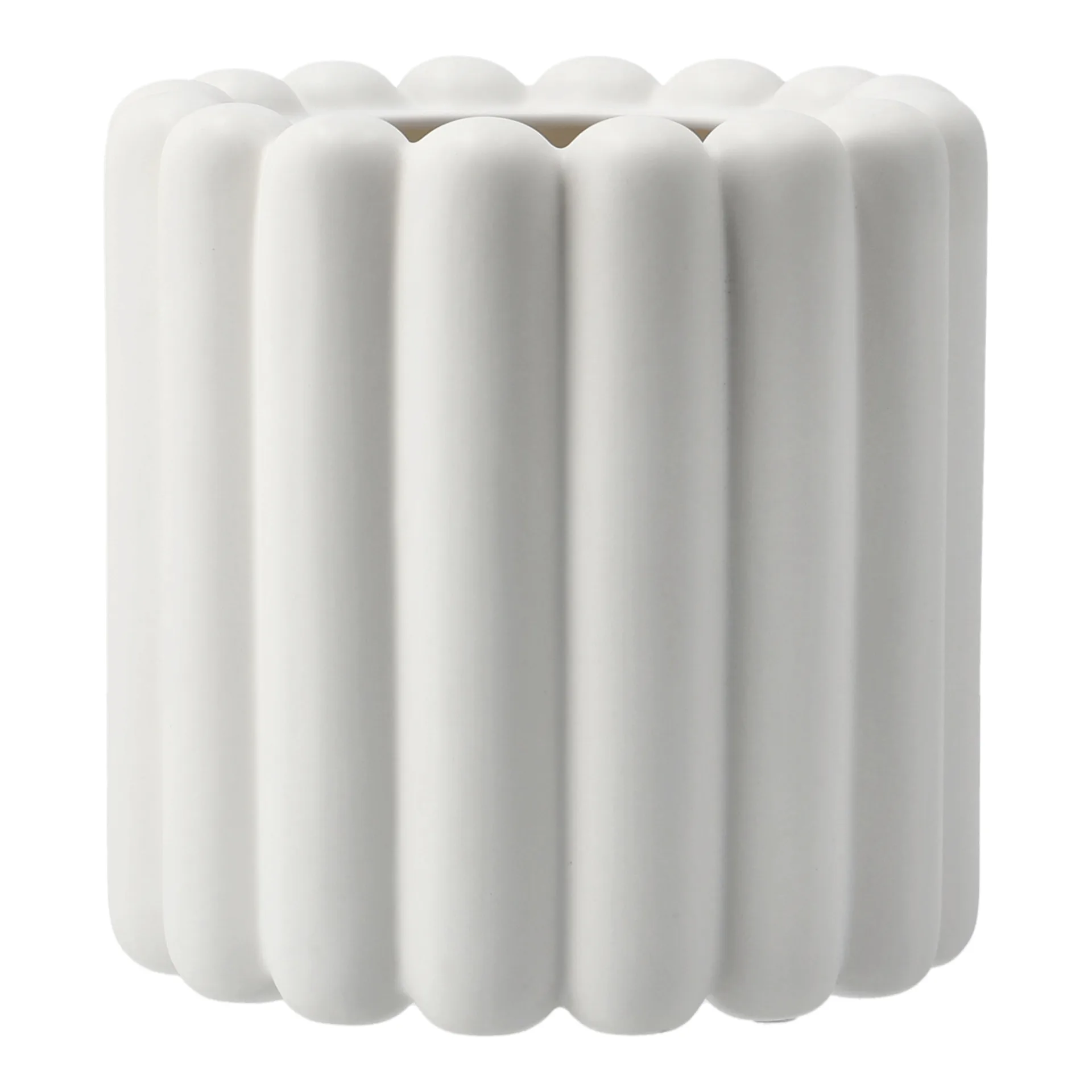 Maceta Mist pequeña Ø19x19 cm, White DBKD