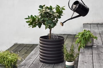 Maceta Mud negro - XL, Ø 27 cm - DBKD