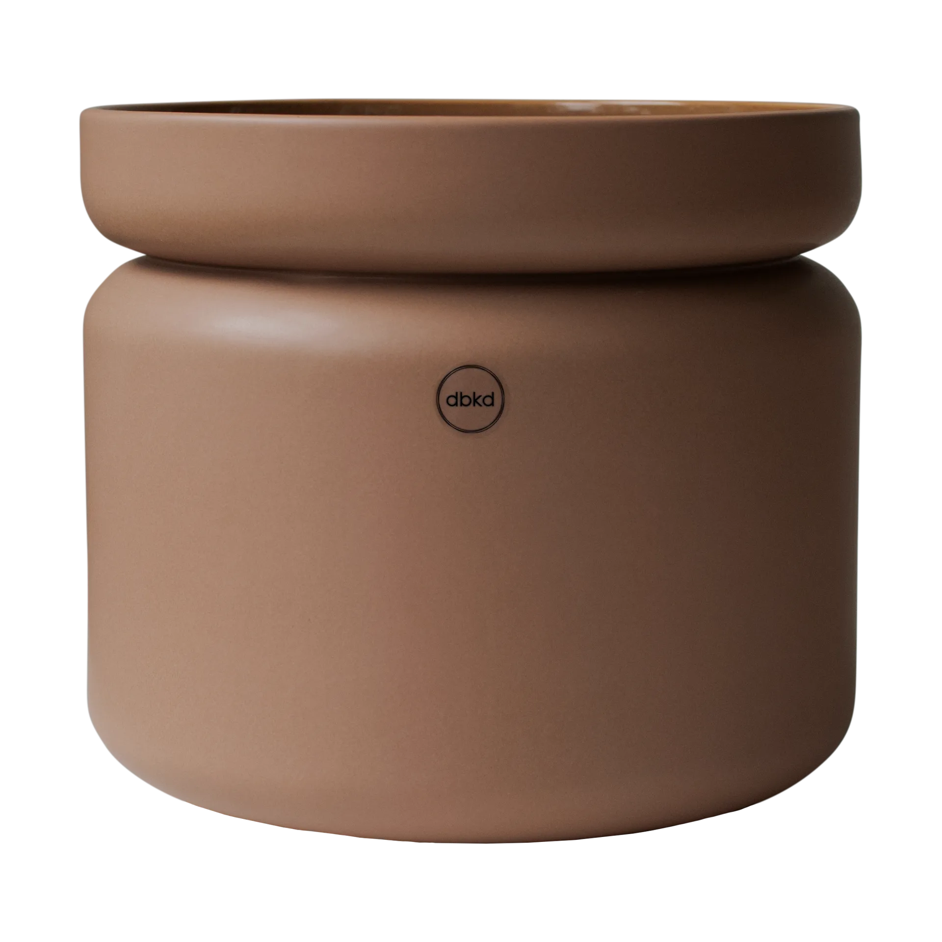 Maceta Neck, Nougat, Ø22,5x20 cm DBKD