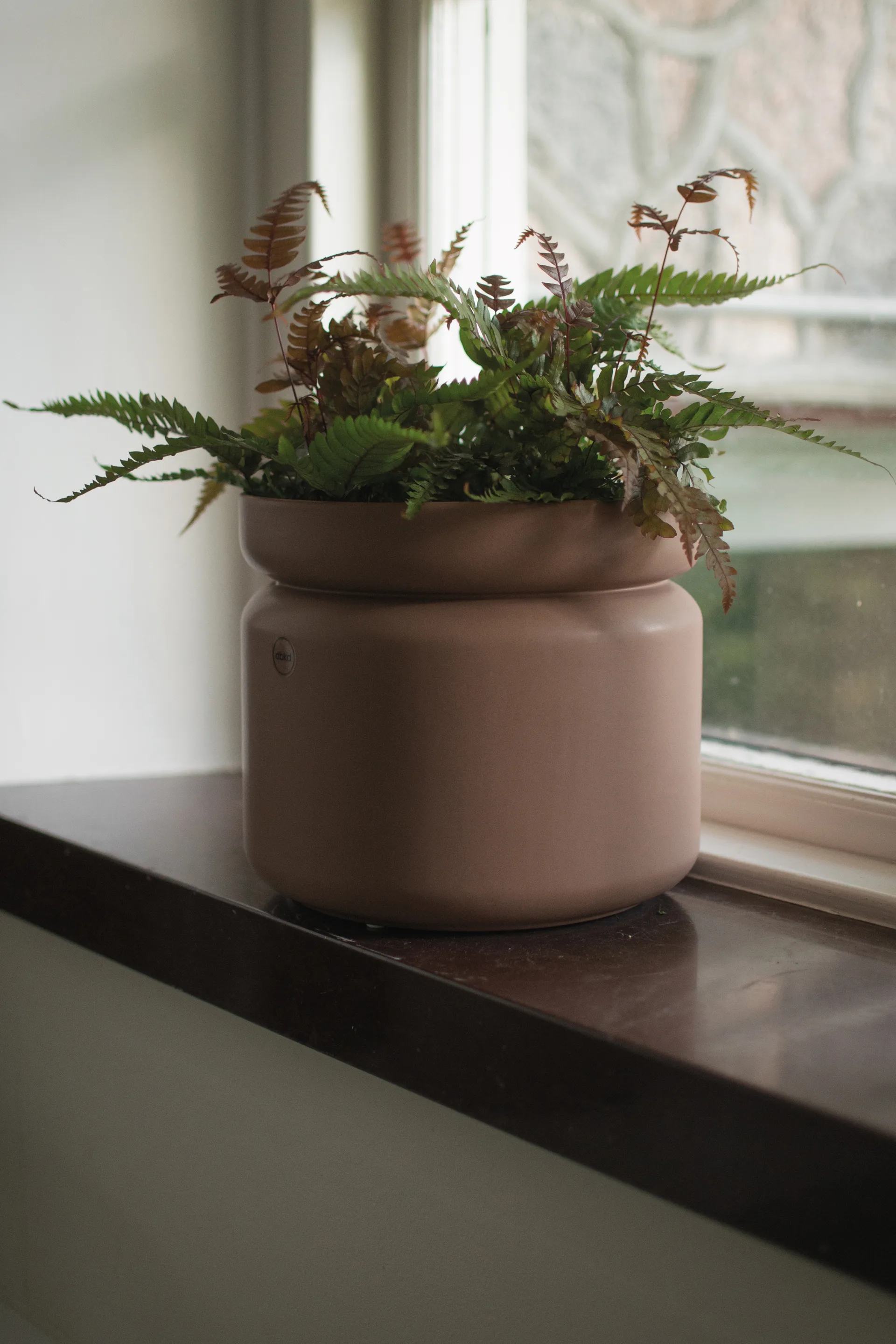 Maceta Neck, Nougat, Ø22,5x20 cm DBKD