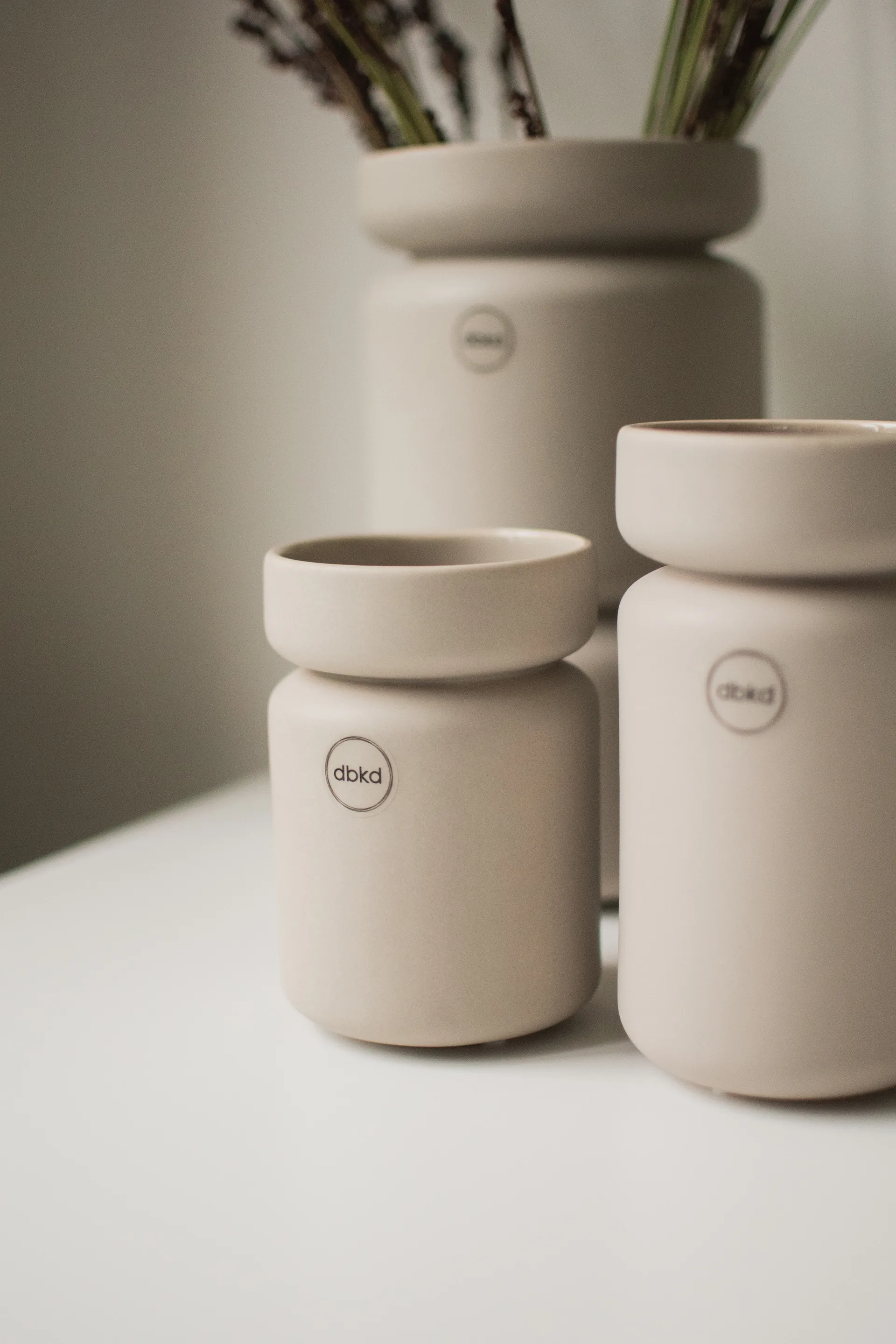 Maceta Neck, Topo, Ø8x12 cm DBKD