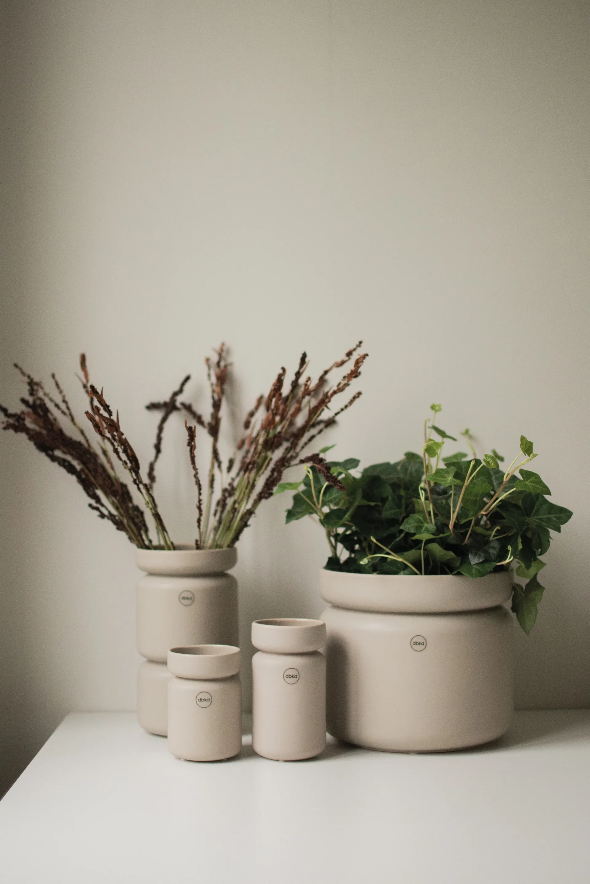 Maceta Neck, Topo, Ø8x15 cm DBKD