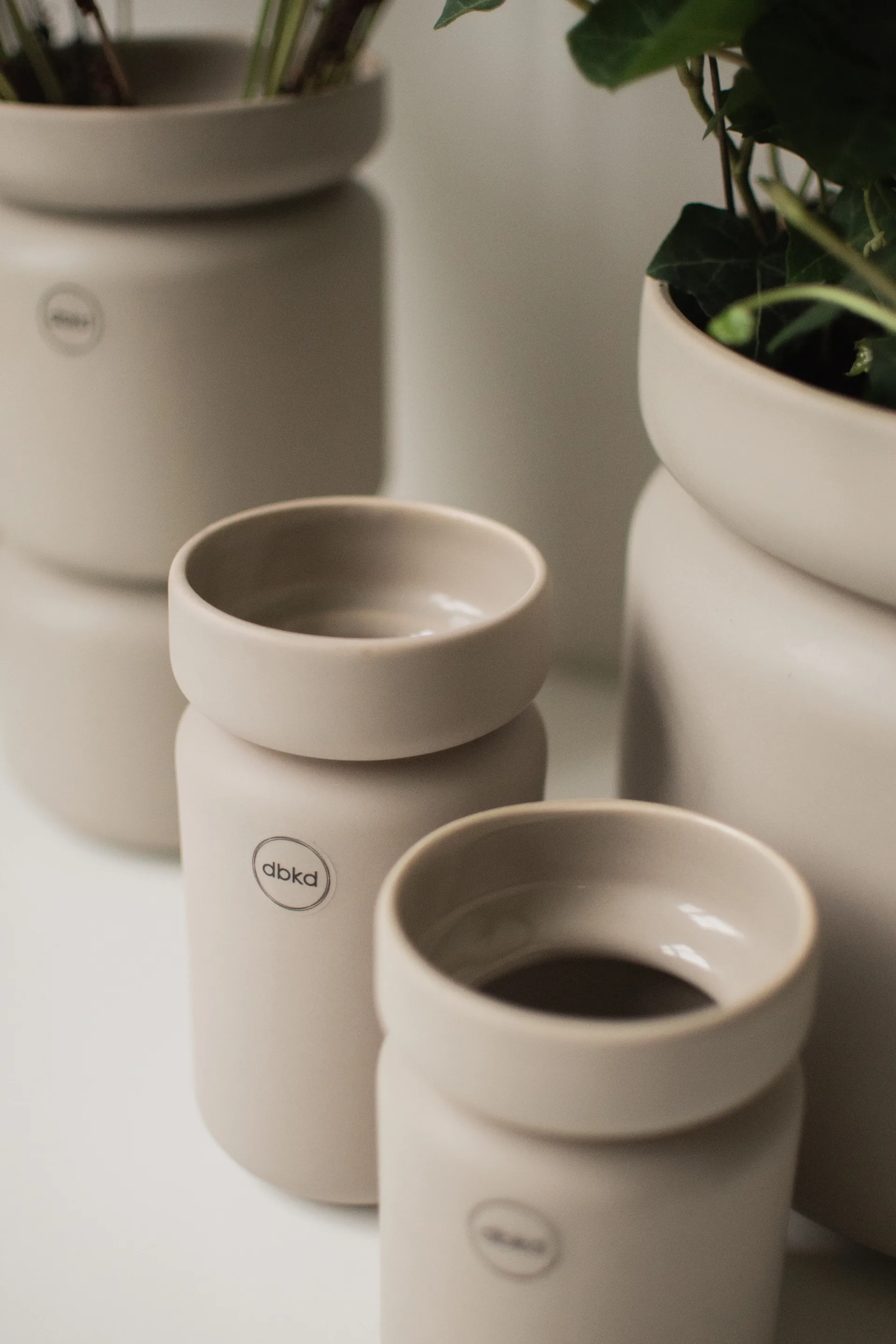 Maceta Neck, Topo, Ø8x15 cm DBKD