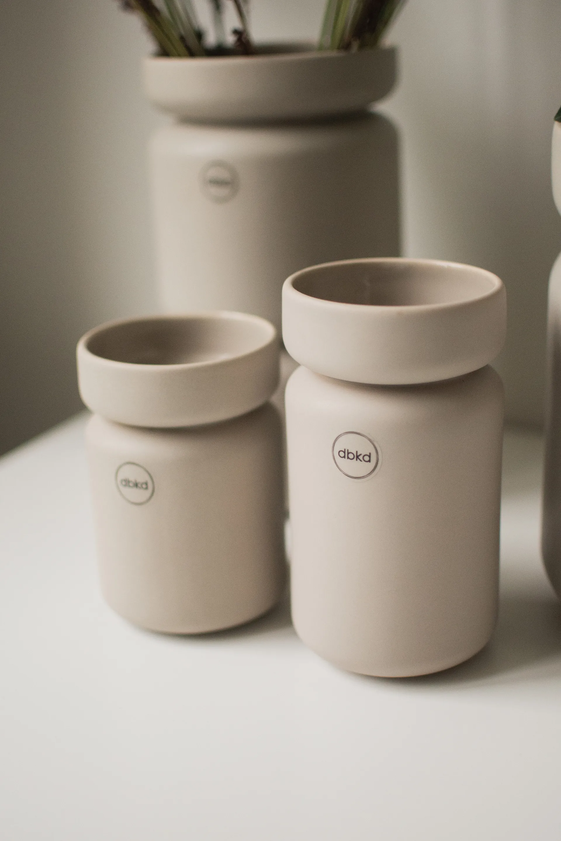 Maceta Neck, Topo, Ø8x15 cm DBKD