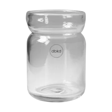 Maceta Neck - Transparente, Ø8x12 cm - DBKD