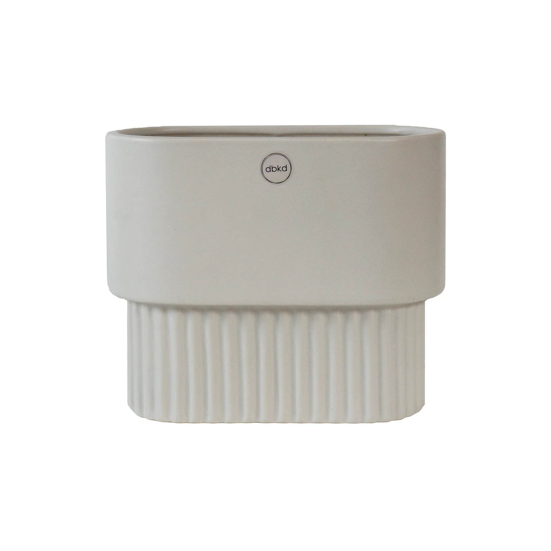 Maceta ovalada Front baja, Mole DBKD