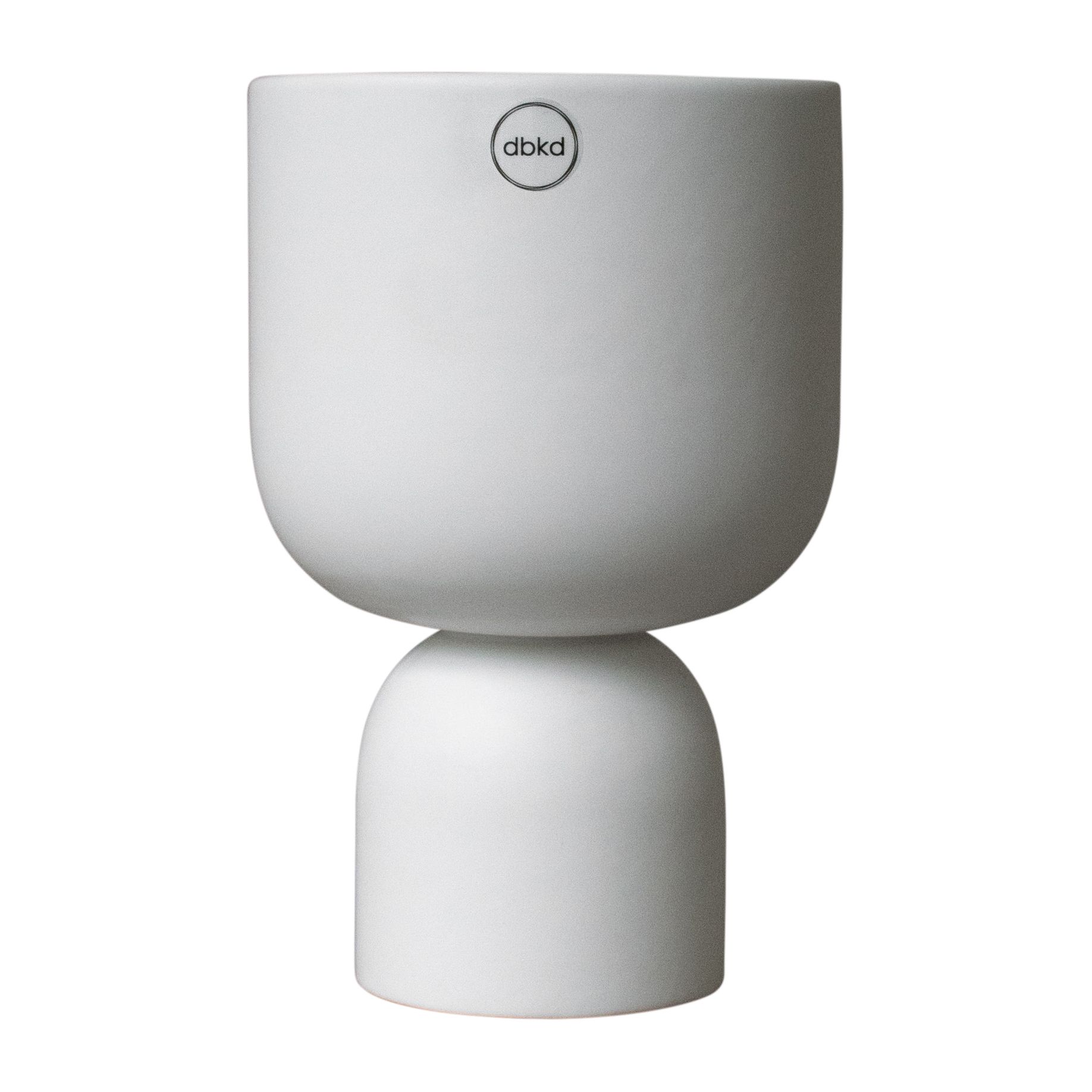 Maceta Post Ø13 cm, White DBKD