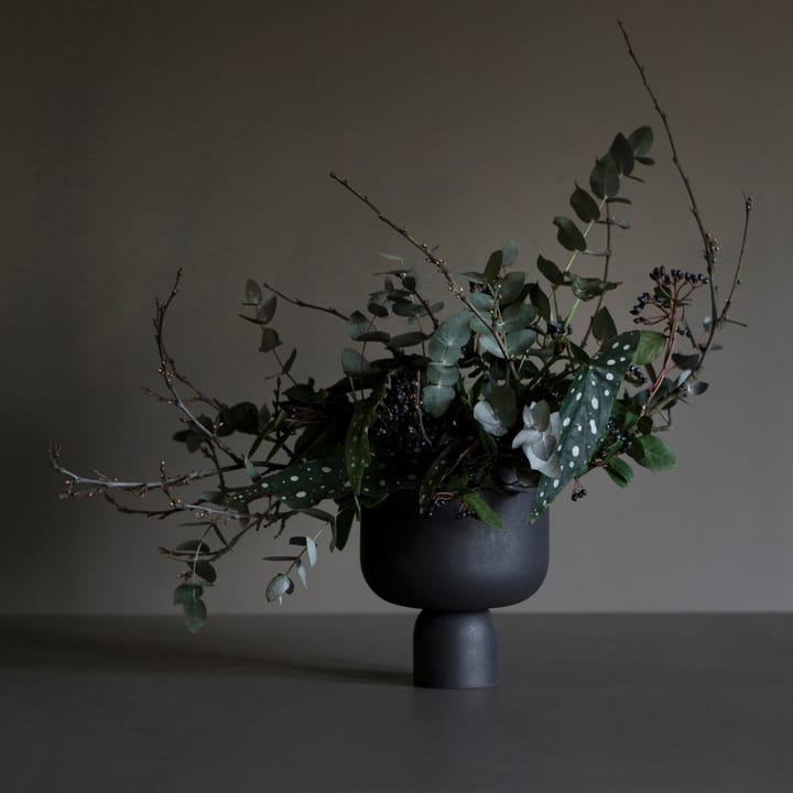 Maceta Post Ø18 cm, Cast iron DBKD