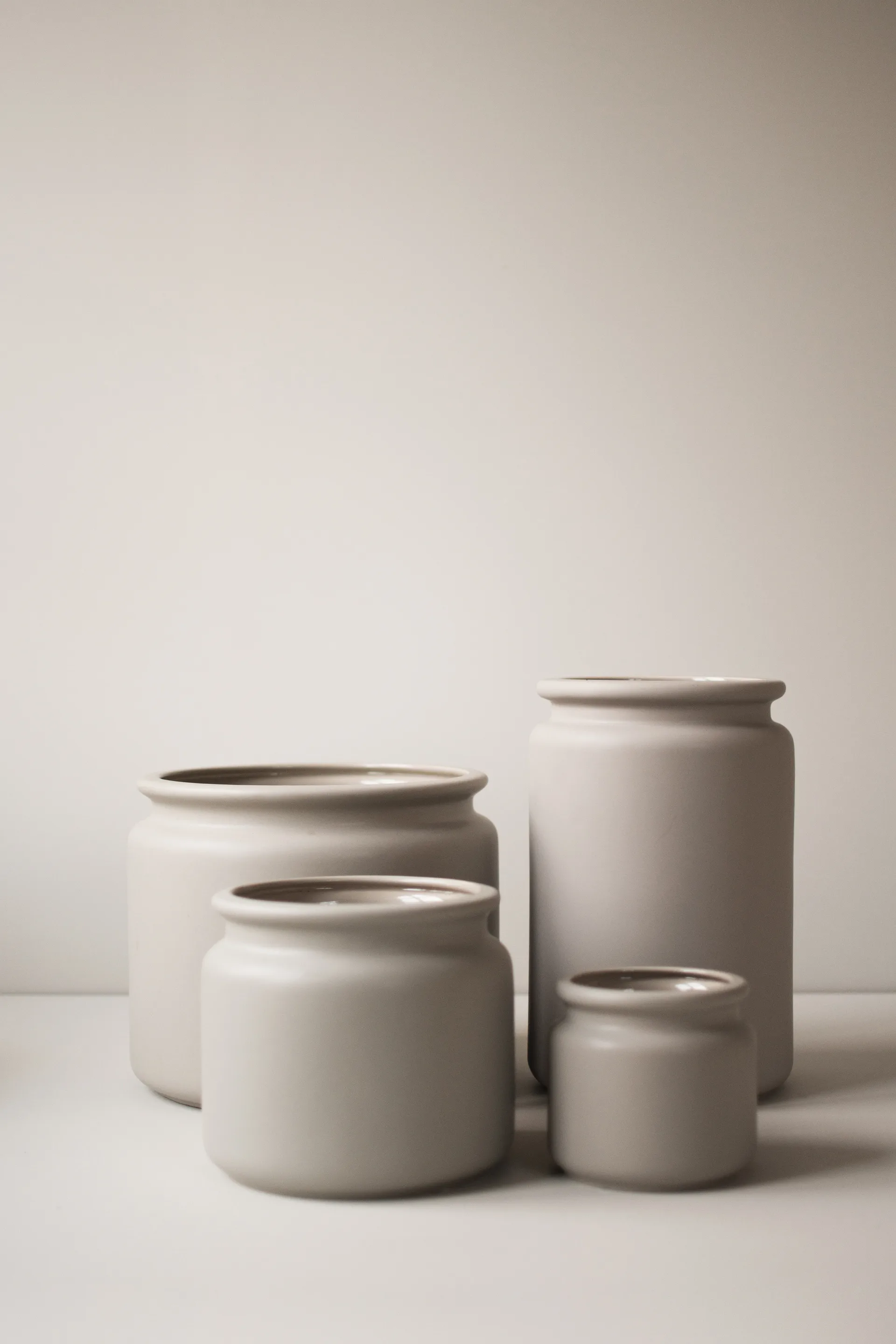 Maceta Pure mole (gris), mediana, Ø 23 cm DBKD